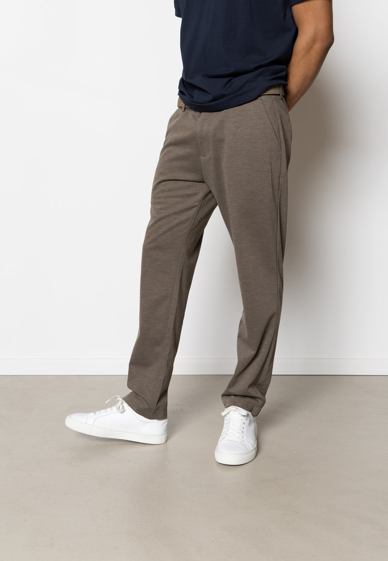 Clean Cut Copenhagen COPENHAGEN JERSEY PANTS Pants Dark Khaki