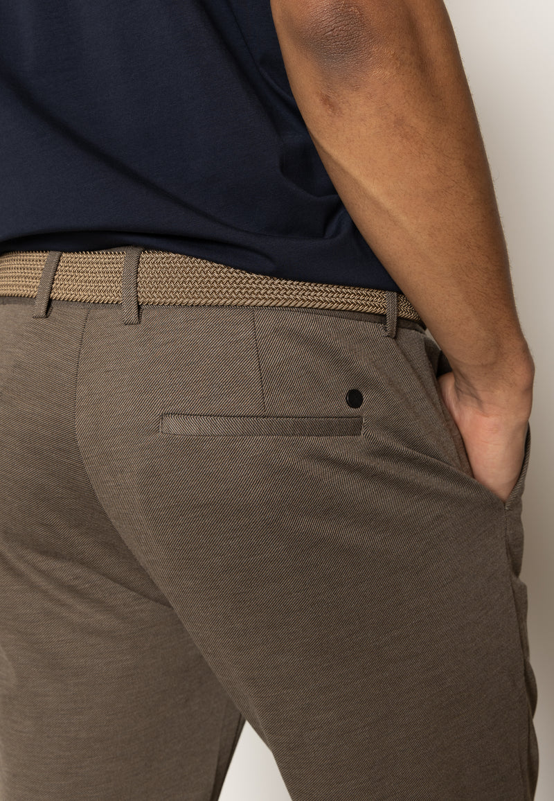 Clean Cut Copenhagen COPENHAGEN JERSEY PANTS Pants Dark Khaki