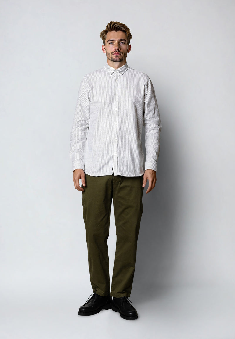 Clean Cut Copenhagen COPENHAGEN REGULAR TWILL CHINO Pants Army