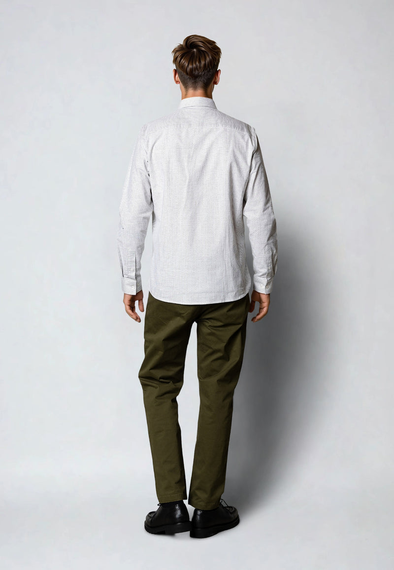 Clean Cut Copenhagen COPENHAGEN REGULAR TWILL CHINO Pants Army
