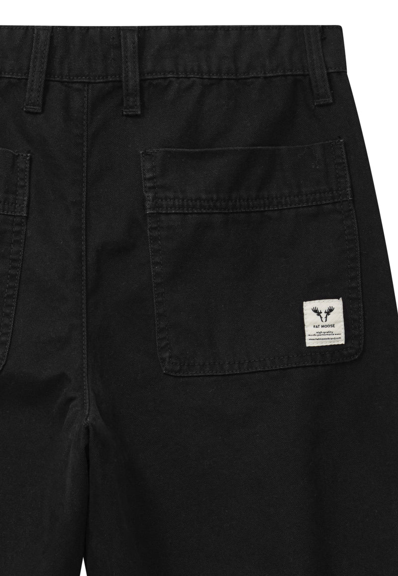 DERECK CANVAS SHORTS - Black – Urban Brands