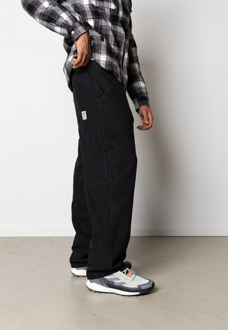 Fat Moose DERECK CANVAS PANT Pants Black