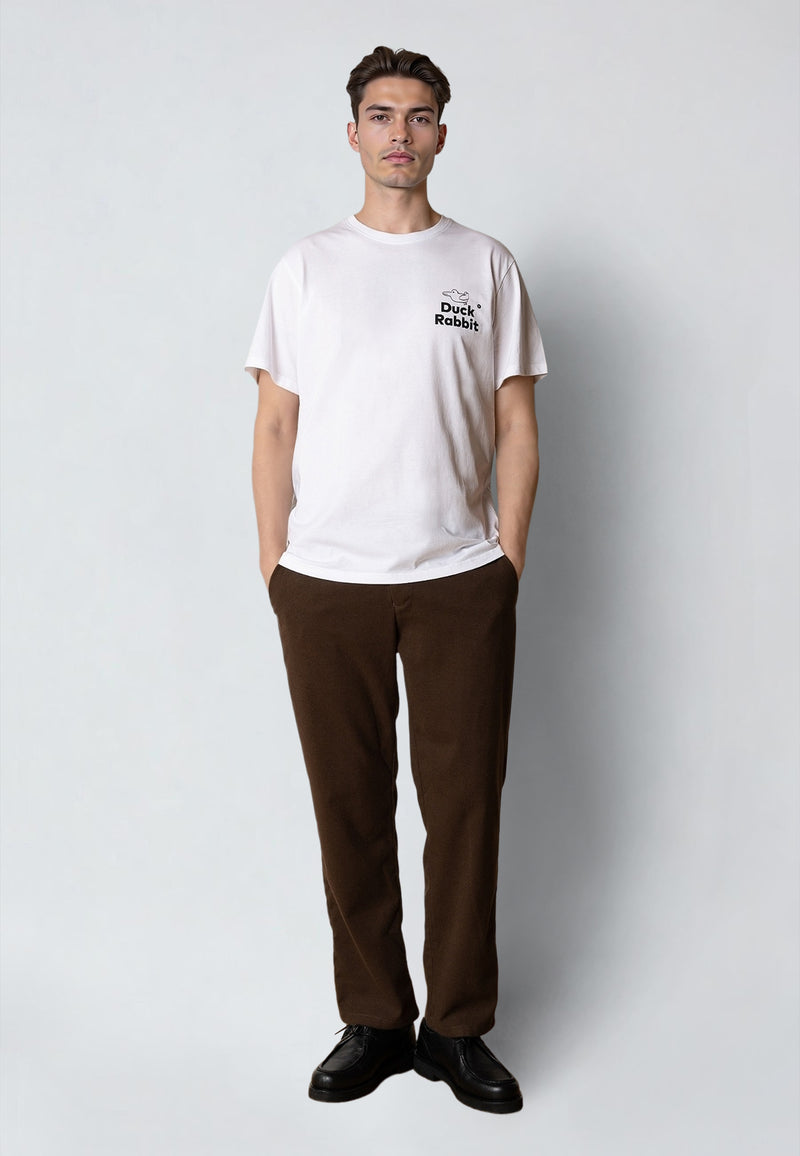 Clean Cut Copenhagen DUCK/RABBIT T-SHIRT T-shirts S/S White