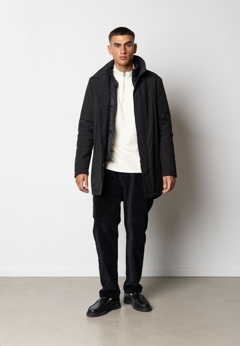 Clean Cut Copenhagen EMERSON CAR COAT Jackets Black