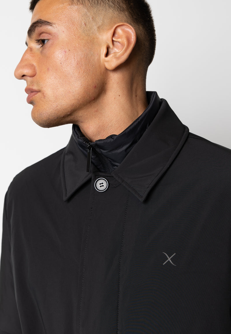 Clean Cut Copenhagen EMERSON CAR COAT Jackets Black
