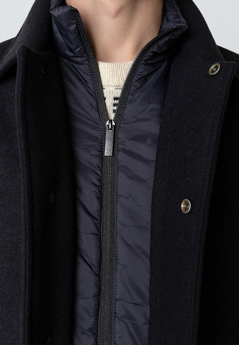 Clean Cut Copenhagen EMERSON CAR COAT Jackets Navy