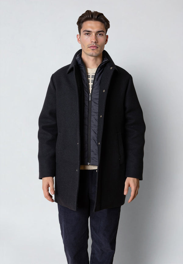 Clean Cut Copenhagen EMERSON CAR COAT Jackets Navy
