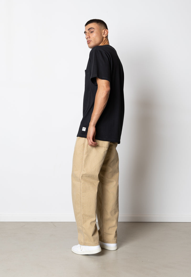 Fat Moose EVAN T-SHIRT T-shirts S/S Black