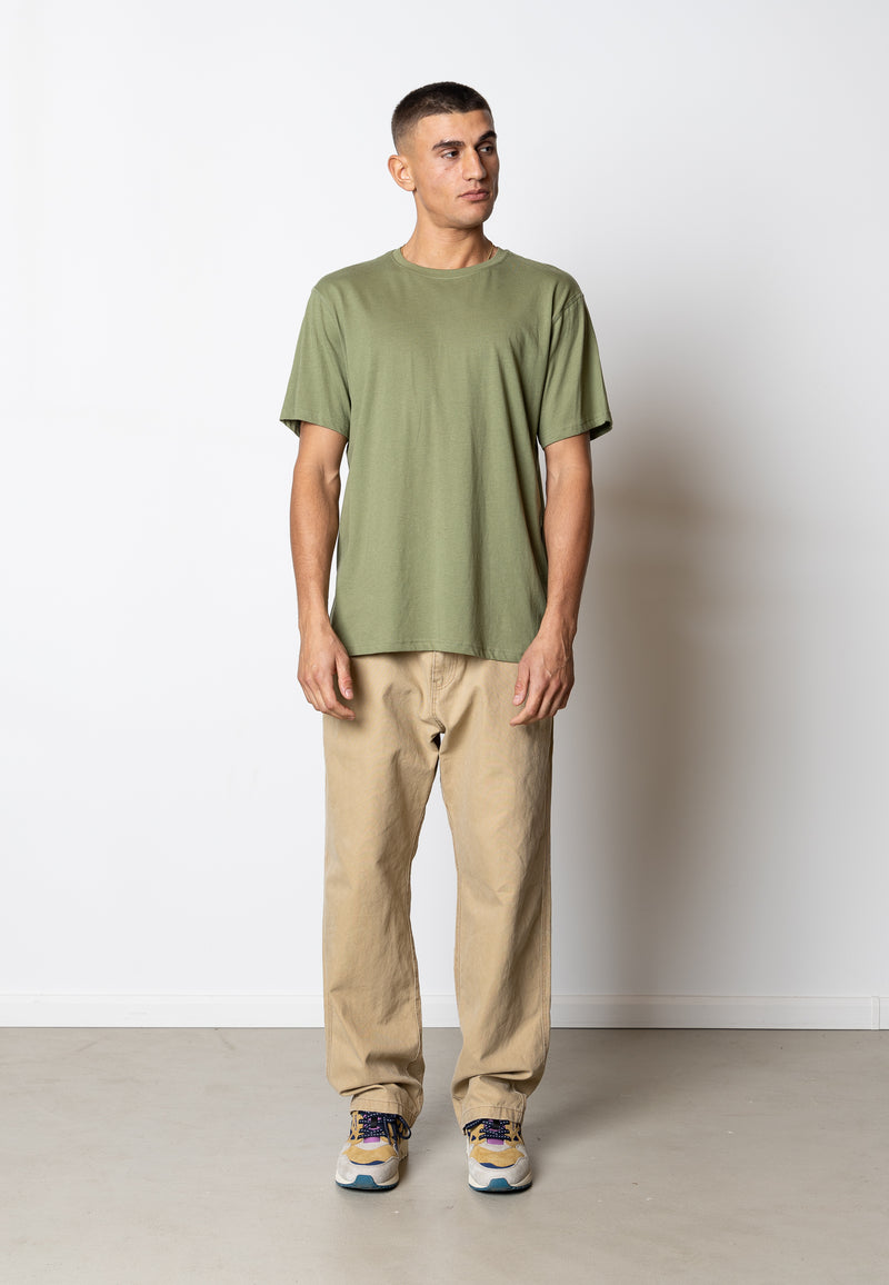 Fat Moose FAITH COTTON T-SHIRT T-shirts S/S Dusty Green