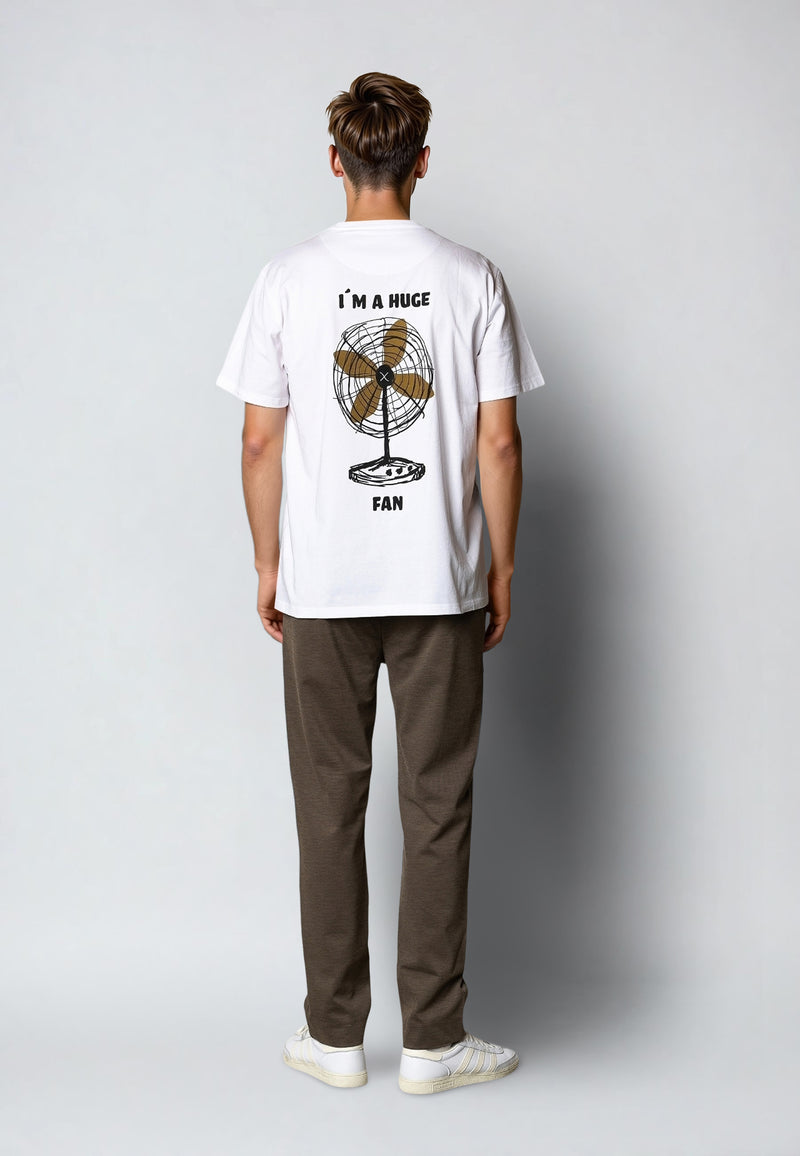 Clean Cut Copenhagen Fan t-shirt T-shirts S/S White