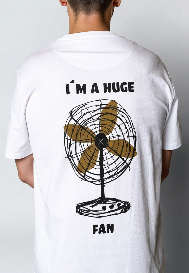 Clean Cut Copenhagen Fan t-shirt T-shirts S/S White