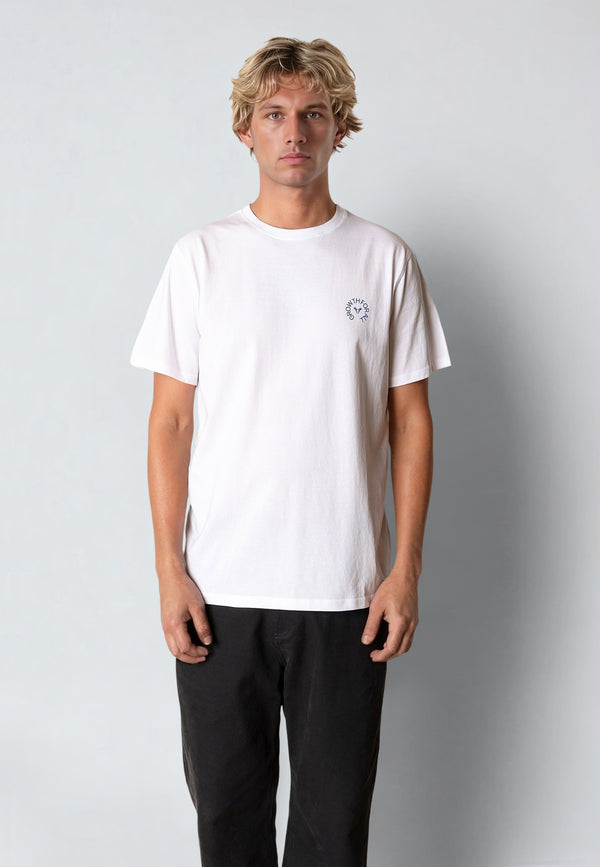Fat Moose GROWTH T-SHIRT T-shirts S/S White