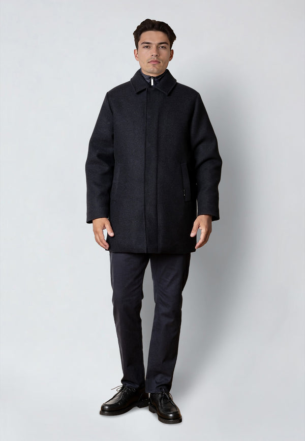 Clean Cut Copenhagen HASTING WOOL COAT Jackets Dark Navy