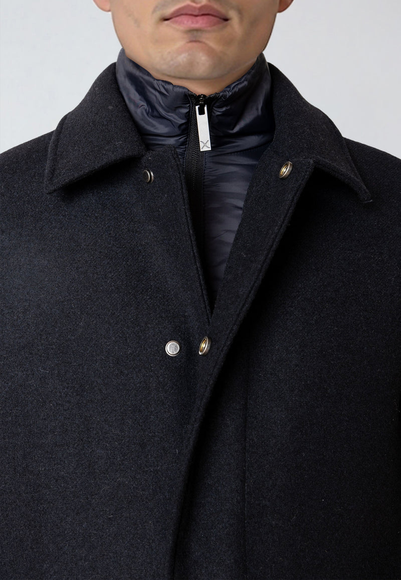 Clean Cut Copenhagen HASTING WOOL COAT Jackets Dark Navy