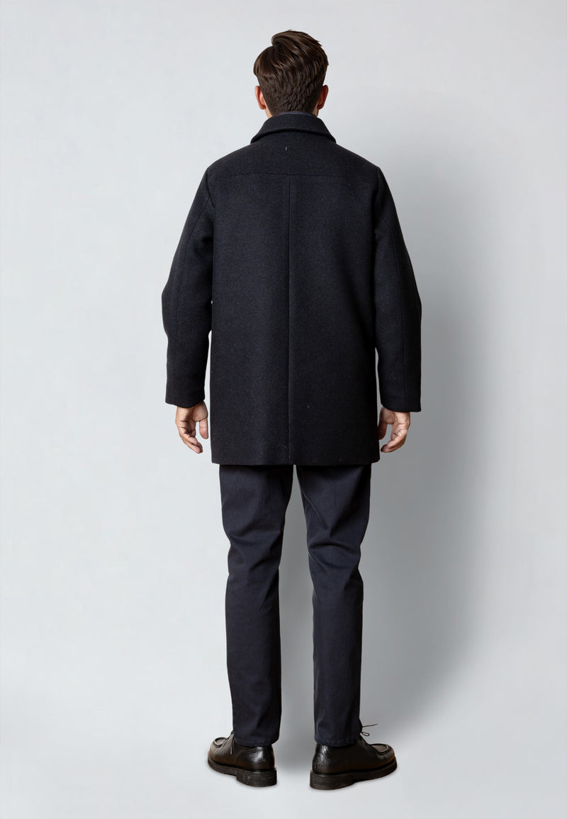 Clean Cut Copenhagen HASTING WOOL COAT Jackets Dark Navy