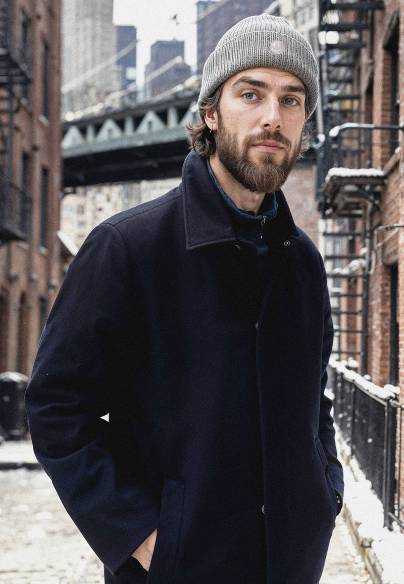 Clean Cut Copenhagen HASTING WOOL COAT Jackets Dark Navy