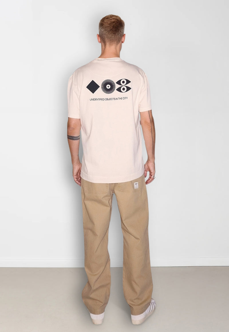 Fat Moose ICON T-SHIRT T-shirts S/S Ecru