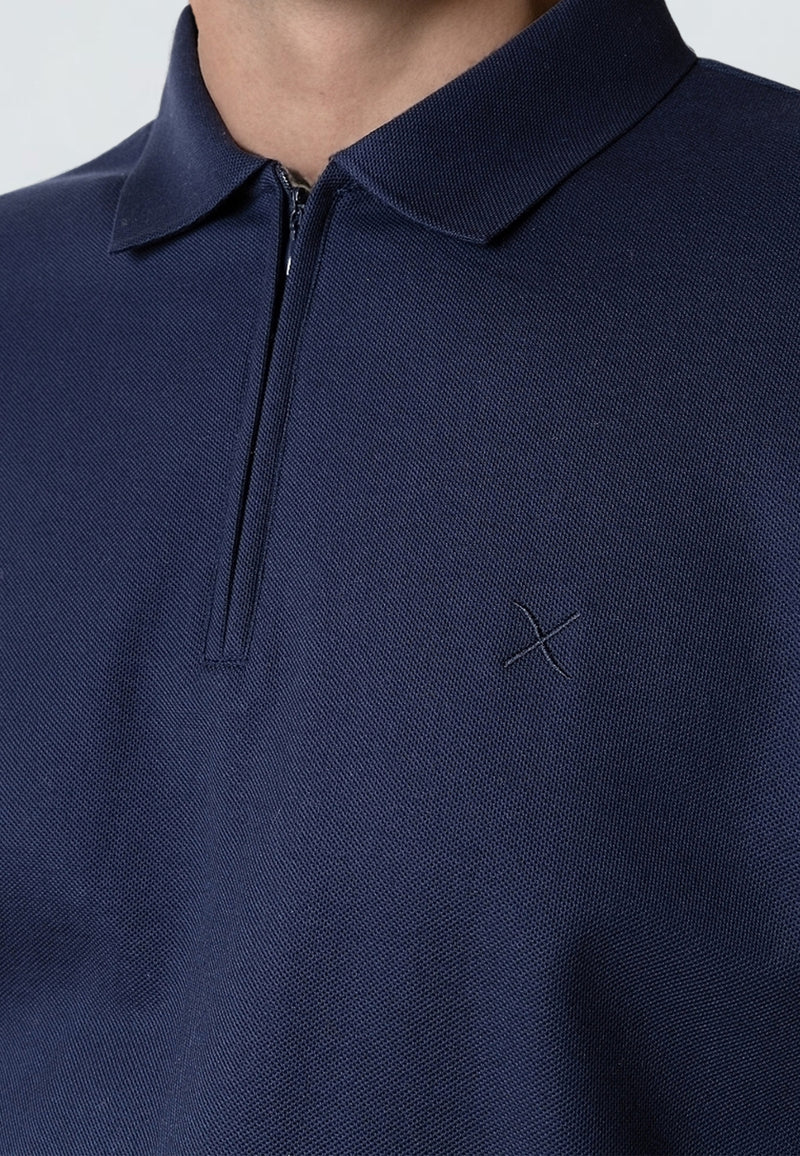 Clean Cut Copenhagen JOSS L/S POLO Polos Navy