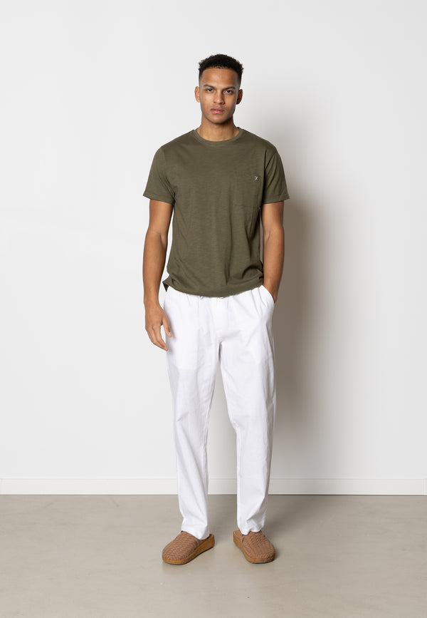 Clean Cut Copenhagen KOLDING ORGANIC T-SHIRT T-shirts S/S Army