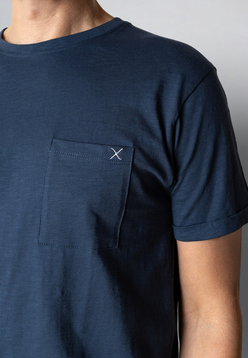 Clean Cut Copenhagen KOLDING ORGANIC T-SHIRT T-shirts S/S Key largo blue