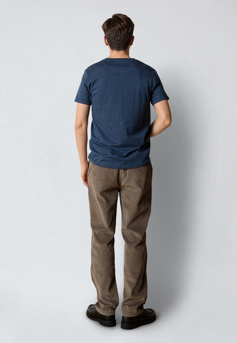 Clean Cut Copenhagen KOLDING ORGANIC T-SHIRT T-shirts S/S Key largo blue