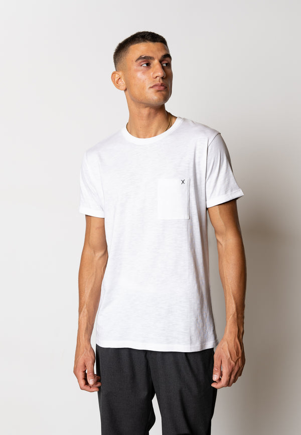 Clean Cut Copenhagen KOLDING ORGANIC T-SHIRT T-shirts S/S White