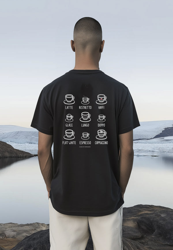 Clean Cut Copenhagen Kaffi Greenland t-shirt T-shirts S/S Black