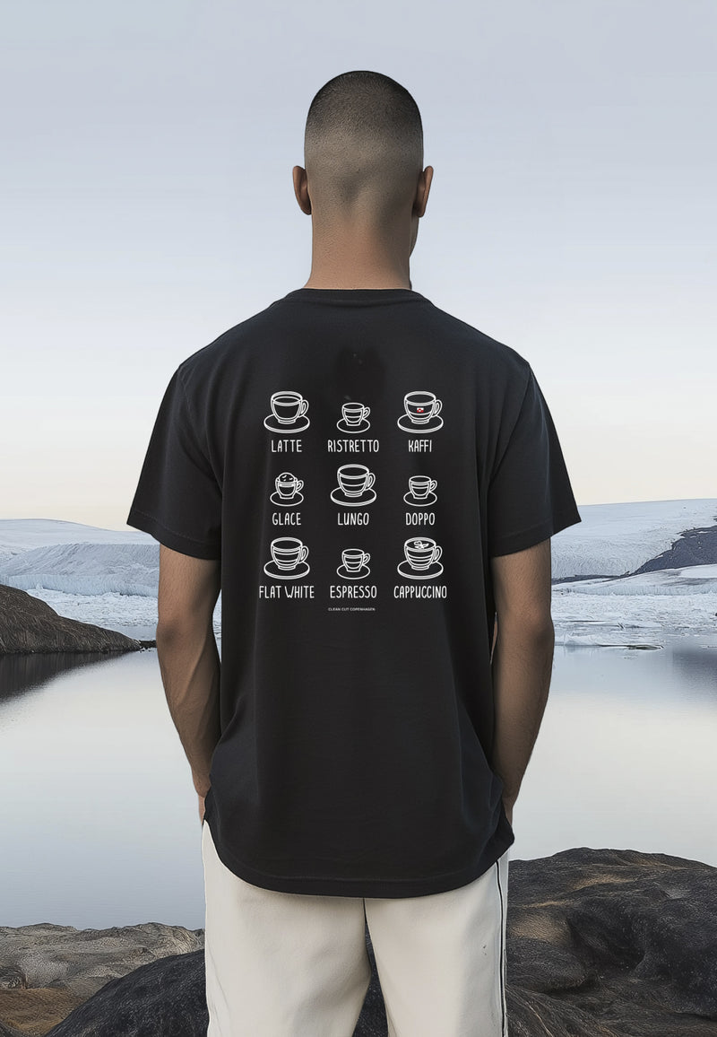 Clean Cut Copenhagen Kaffi Greenland t-shirt T-shirts S/S Black