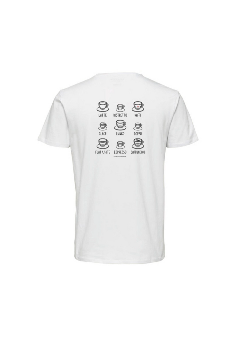 Clean Cut Copenhagen Kaffi Greenland t-shirt T-shirts S/S White