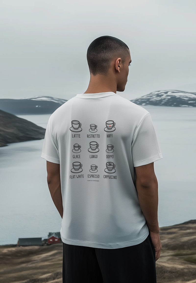 Clean Cut Copenhagen Kaffi Greenland t-shirt T-shirts S/S White