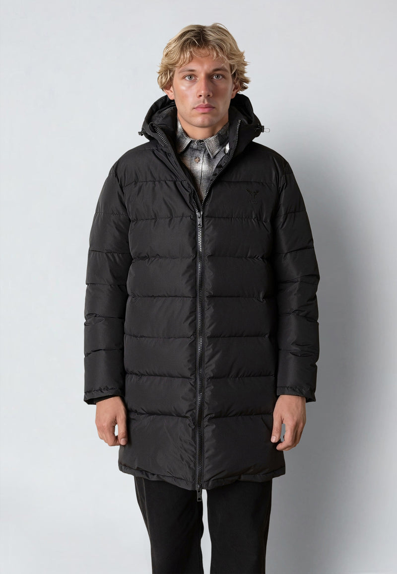 Fat Moose LIAM LONG PUFFER Jackets Black