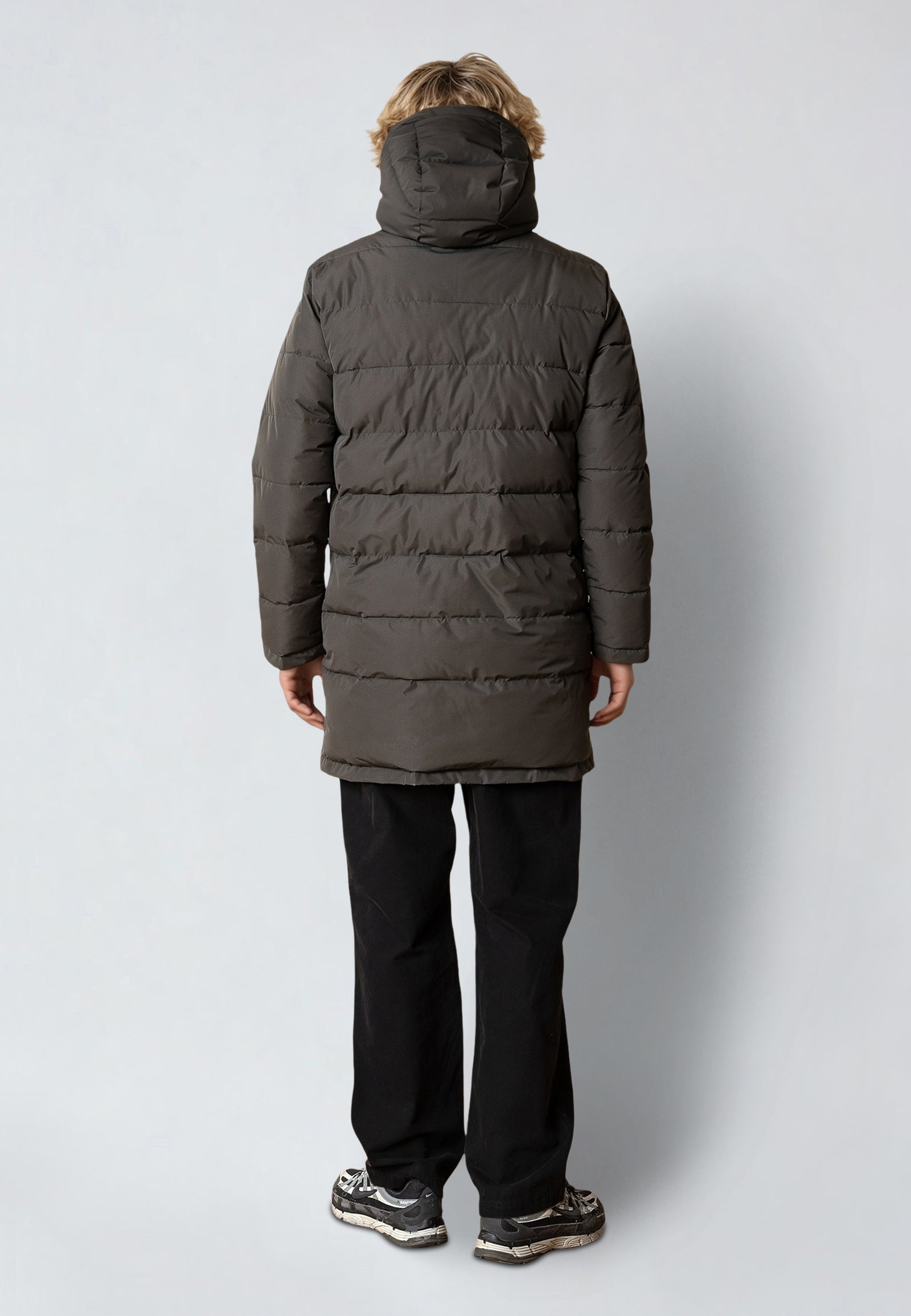 LIAM LONG PUFFER - Green – Urban Brands