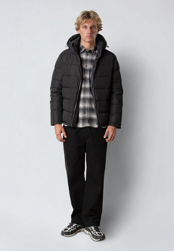 Fat Moose LIAM PUFFER JACKET Jackets Black