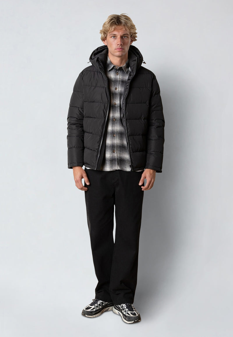 Fat Moose LIAM PUFFER JACKET Jackets Black