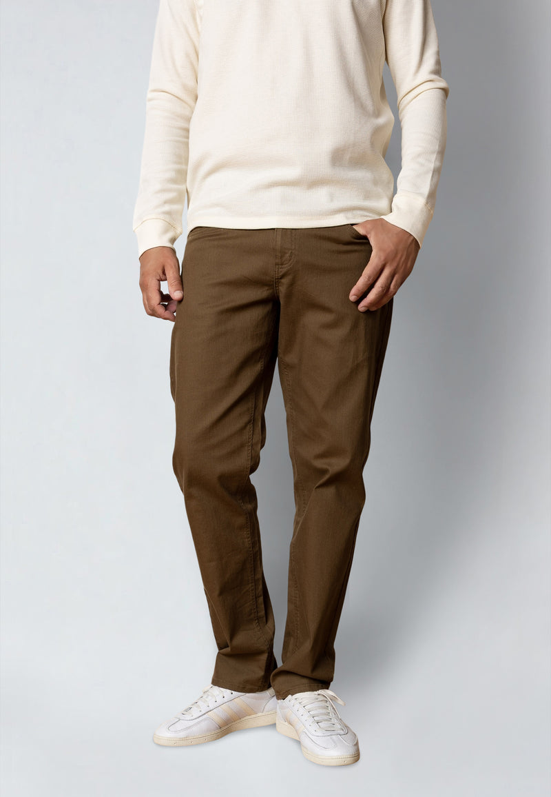 Clean Cut Copenhagen LONDON STRAIGHT 5-POCKET PANT Pants Capers