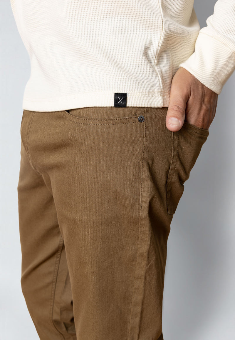 Clean Cut Copenhagen LONDON STRAIGHT 5-POCKET PANT Pants Capers