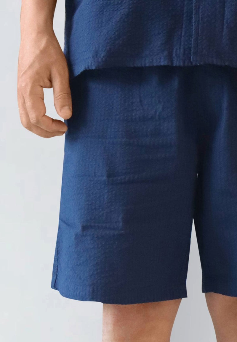 LUDACRIS SEERSUCKER SHORTS - Navy – Urban Brands