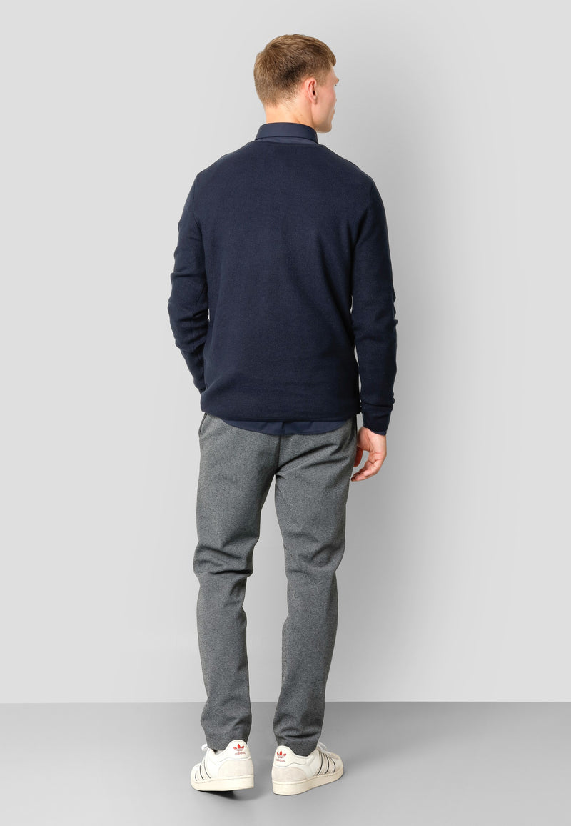 Clean Cut Copenhagen Lauritz knitted crewneck Knit Dark Navy