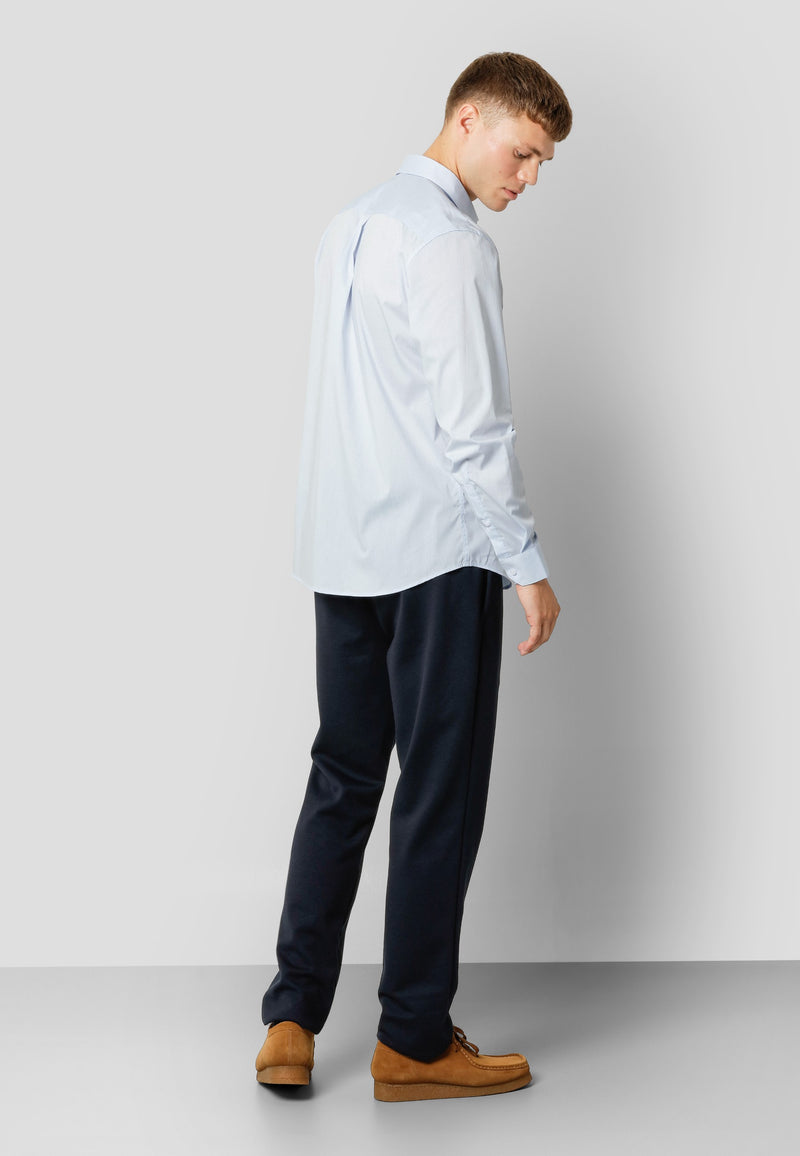 Clean Cut Copenhagen London Nano stretch shirt Shirts L/S Light Blue