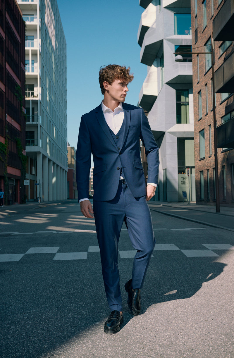 Clean Cut Copenhagen LOUIS XO BLAZER Blazers Mid Blue