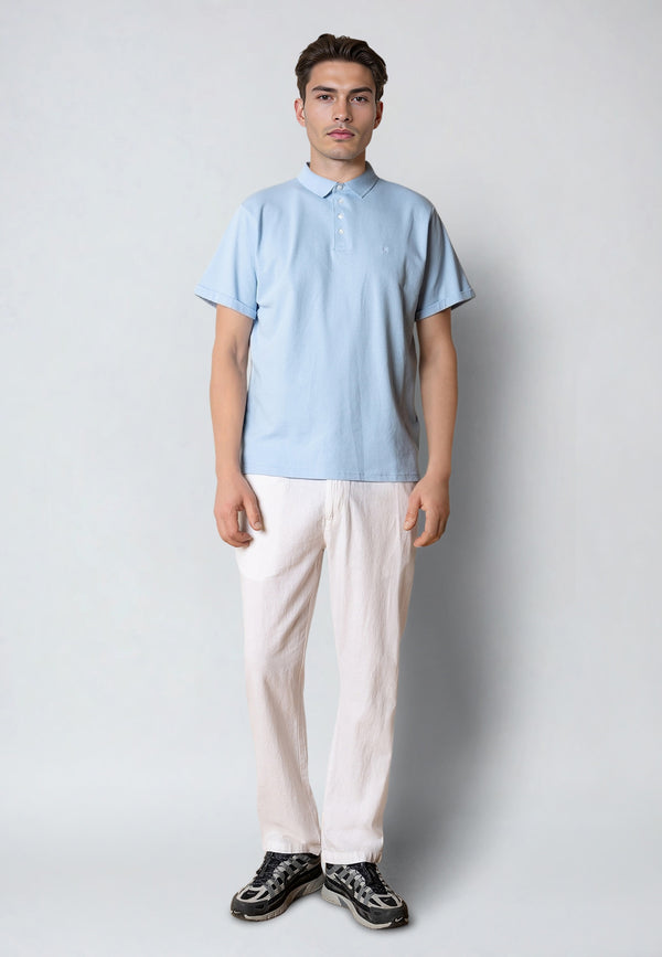 Clean Cut Copenhagen Luca cotton/linen pants Pants White