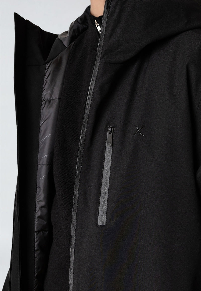 Clean Cut Copenhagen MATHIAS TECH PARKA Jackets Black