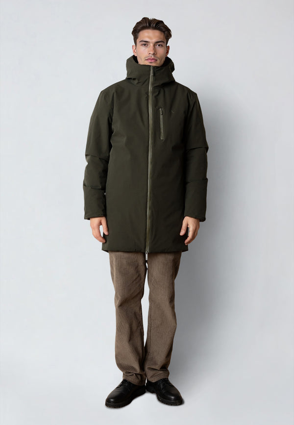 Clean Cut Copenhagen MATHIAS TECH PARKA Jackets Rosin