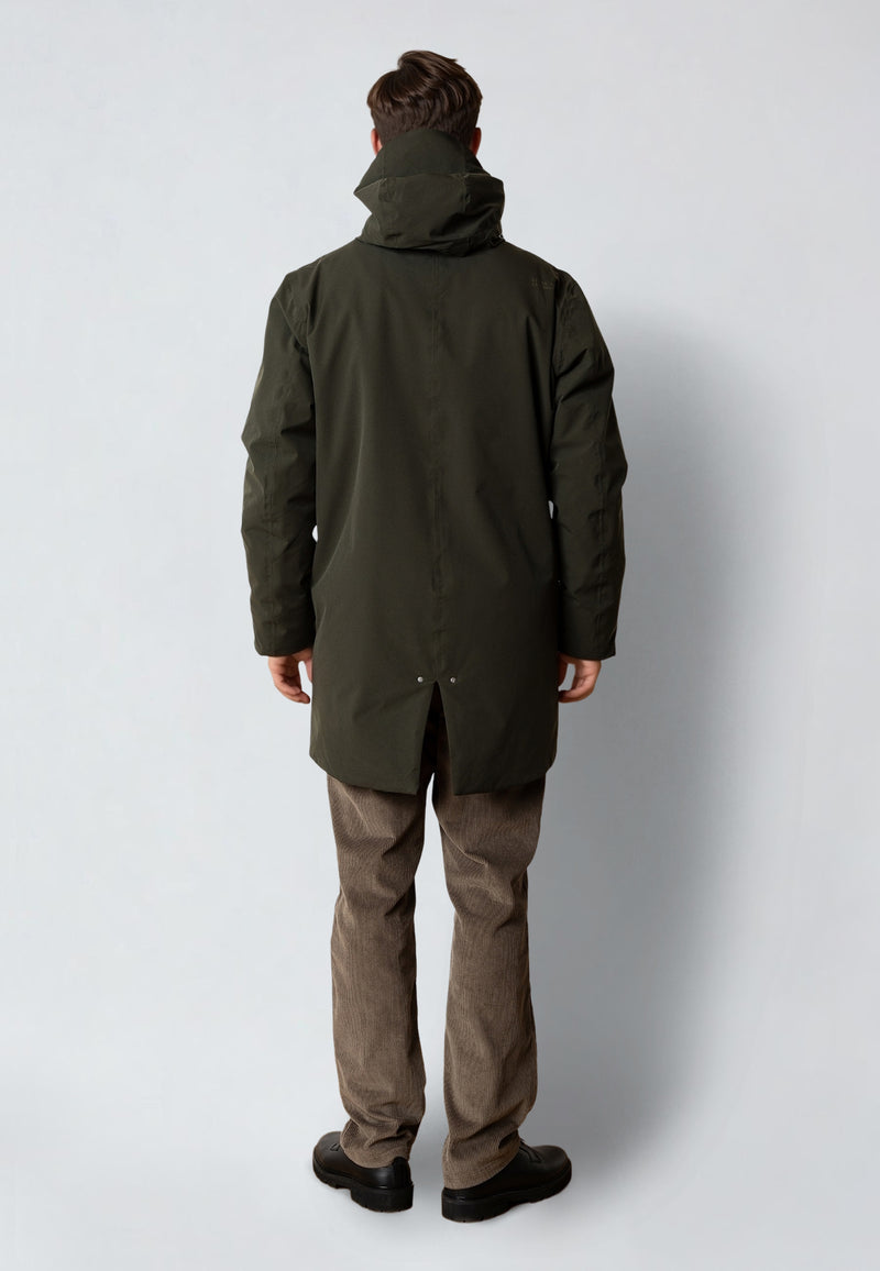 Clean Cut Copenhagen MATHIAS TECH PARKA Jackets Rosin