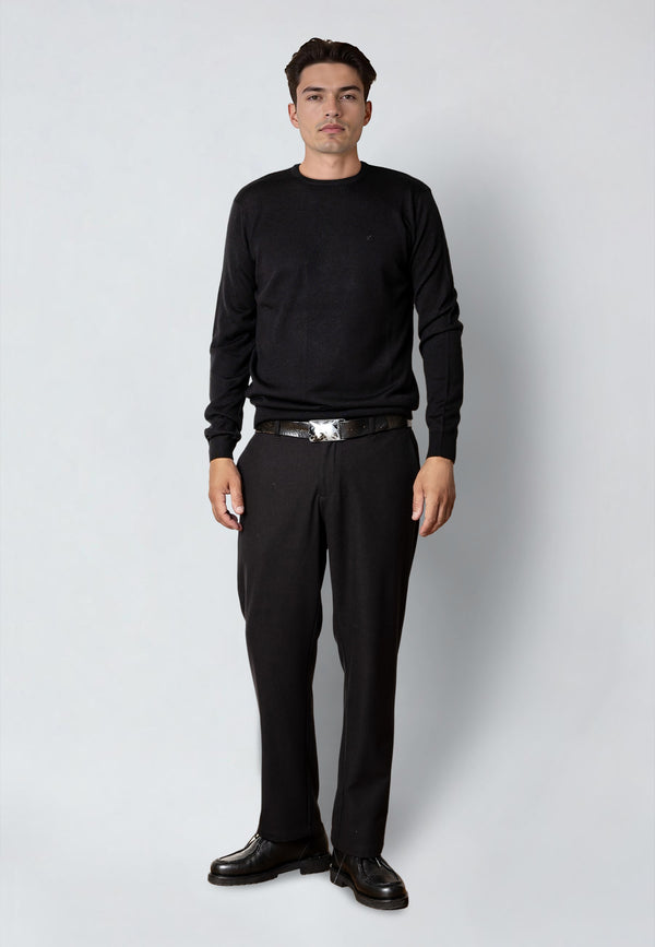 Clean Cut Copenhagen MERINO WOOL JUMPER Knit Black
