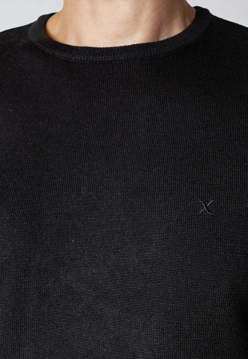 Clean Cut Copenhagen MERINO WOOL JUMPER Knit Black