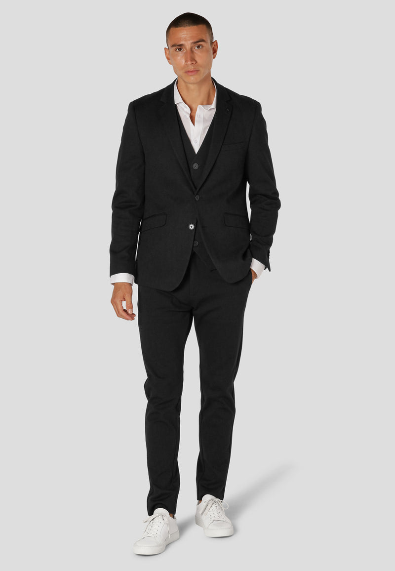 Clean Cut Copenhagen MILANO STRETCH JERSEY BLAZER Blazers Black01