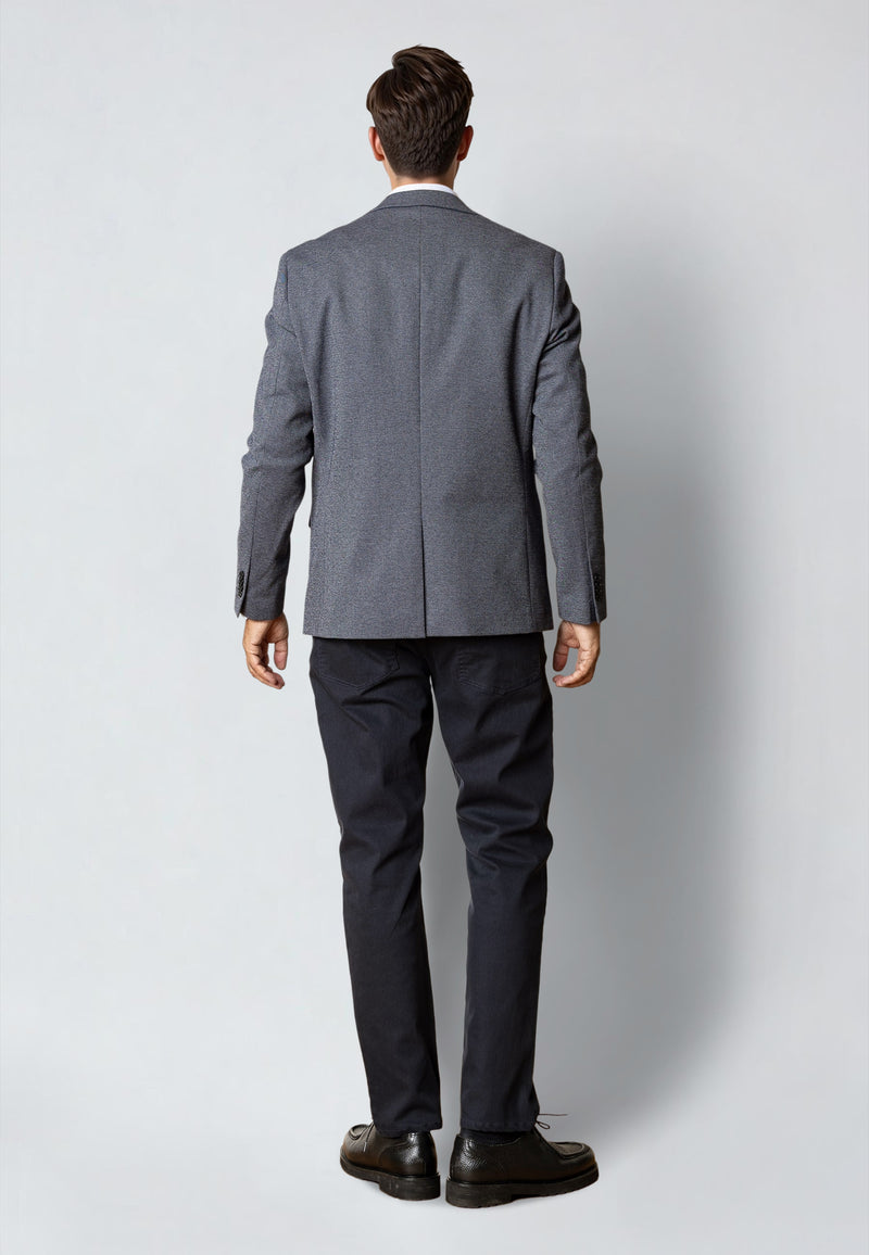 Clean Cut Copenhagen MILANO STRETCH JERSEY BLAZER Blazers Denim Melange