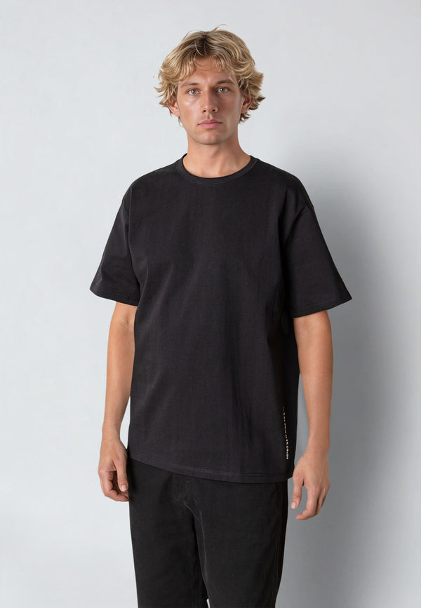 Fat Moose MOUNTAIN PEAK T-SHIRT T-shirts S/S Black