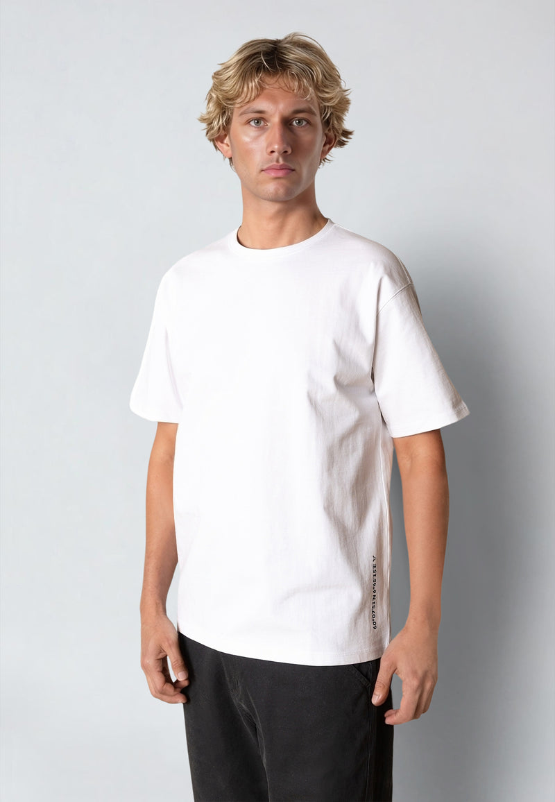 Fat Moose MOUNTAIN PEAK T-SHIRT T-shirts S/S White